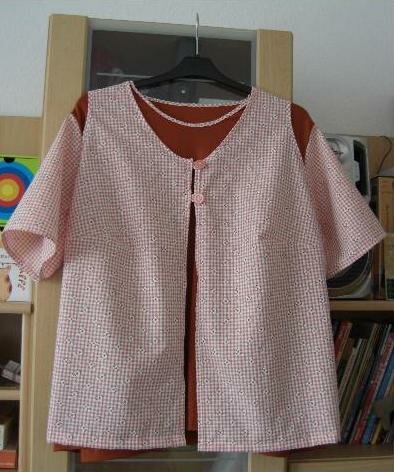 Shirt mit passender Weste