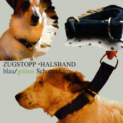 Schottenkaro Zugstopp-Halsband