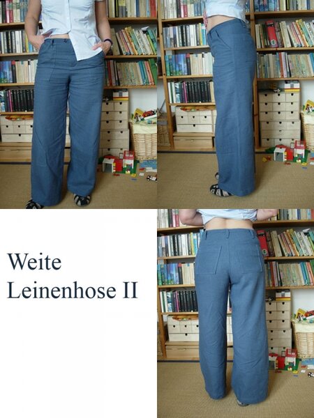 Leinenhose mal lang