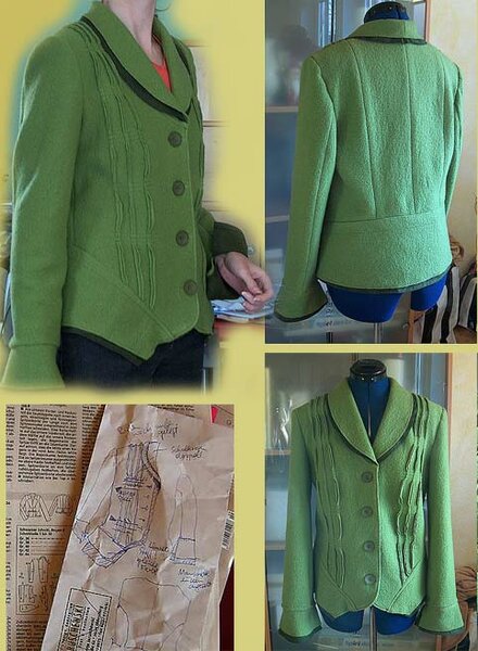 Walkjacke "Bastelarbeit"