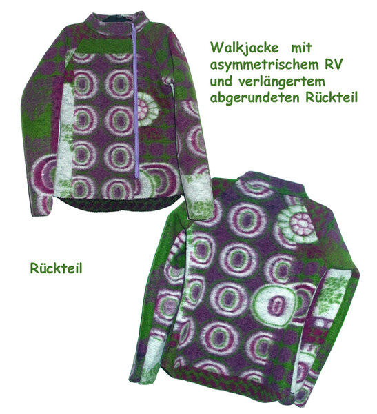 Walkjacke für Modenschau