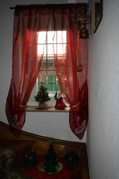 Weihnachtsgardine