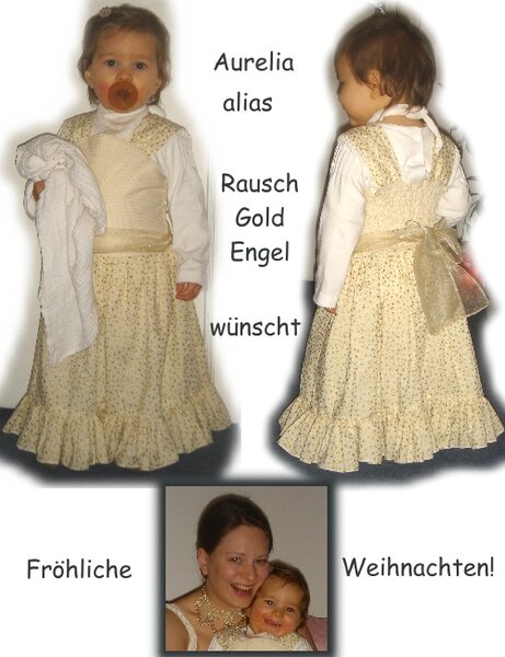 Rauschgoldengelkleid