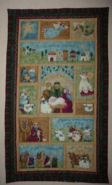 Weihnachtswandbehang