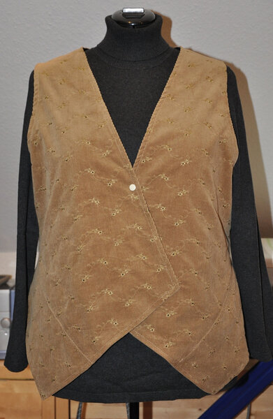 Weste nach Vogue 8713
