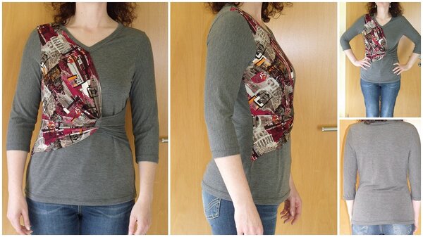 Wickelshirt Modell 54 aus Meine Nähmode 2/2012