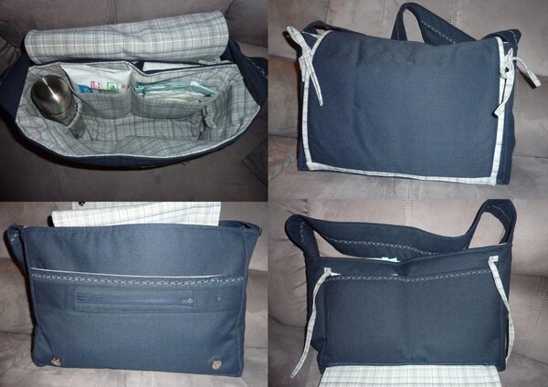 Wickeltasche Detailfotos