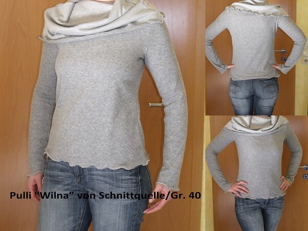 Pulli "Wilna" von Schnittquelle in Gr. 40