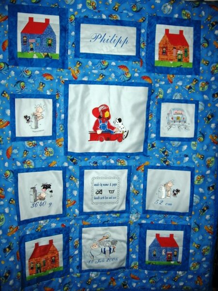 Krabbelquilt für unsere Jugendbetreuerin