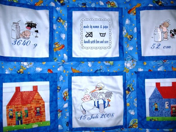 Babyquilt detail