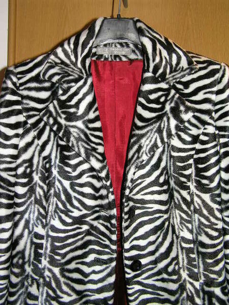 Futter Zebrajacke