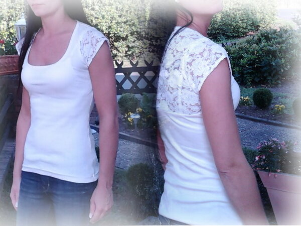 Spitzenshirt