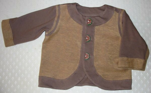Fruchtige Jacke für kleine Jungs