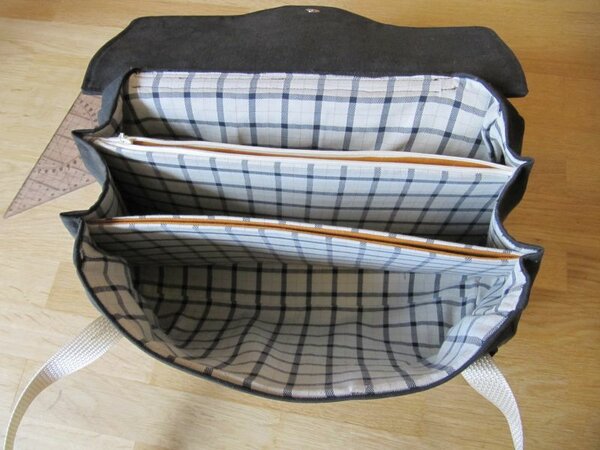 Amy Butler Blossom Bag von innen