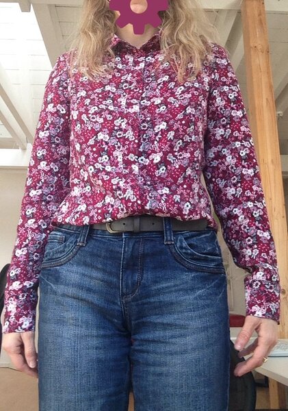 Bluse aus Ottobre 5/2013, Girly Touch