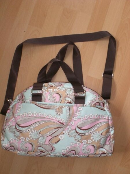 Handtasche Bowlingbag mit abnehmbaren Schultergurt