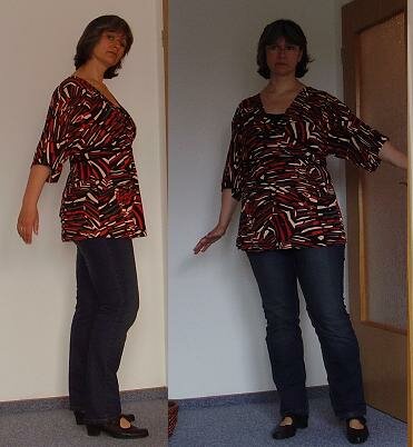 Kleid als Tunika