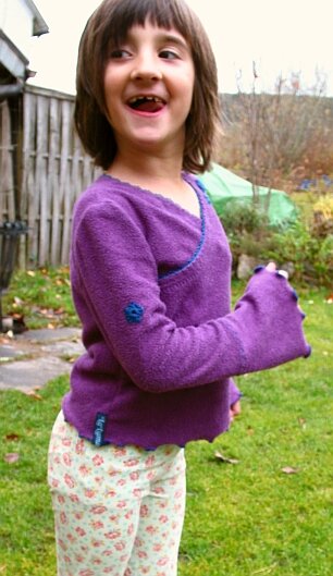 Sherpa-Pulli nach alter Kinderburda