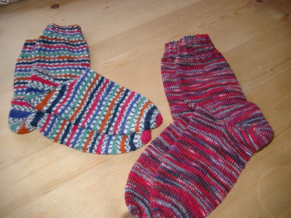 Die letzten Socken von 2013