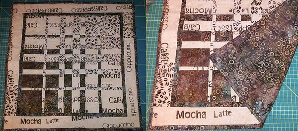 Convergence Quilt 1. Versuch