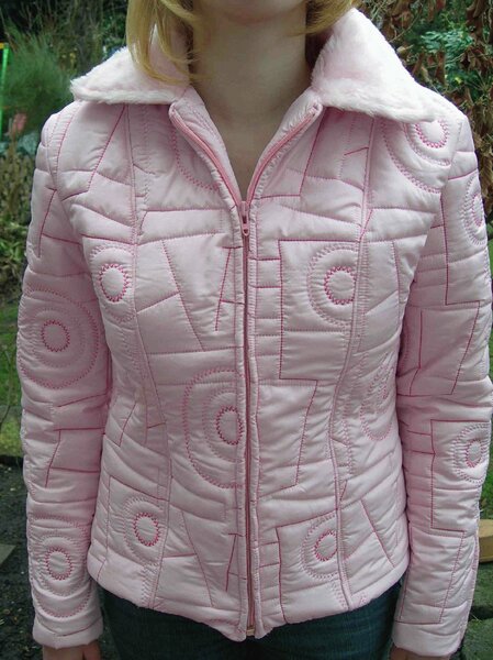 Steppjacke Burda 11/02  Modell 129