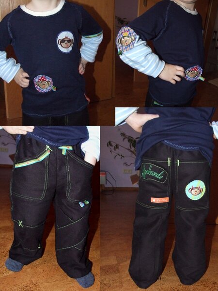 Hose und Shirt