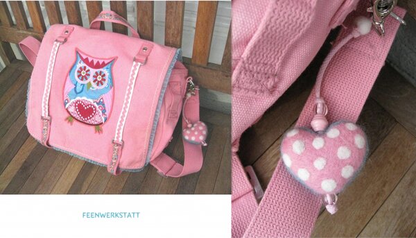 Big Pink Owl Bag