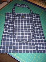 faltbare Tasche offen