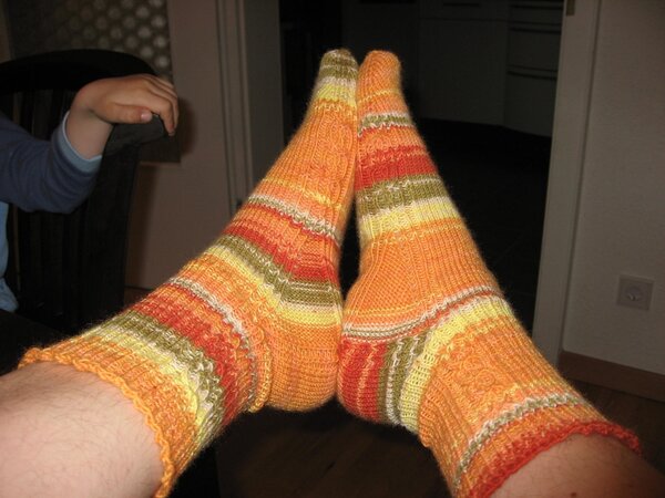 Firestarter-Socken