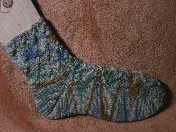 Socken "Raute"