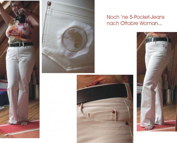 5-Pocket-Jeans für den Sommer...