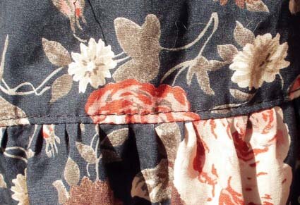 Detail: Kräuselung