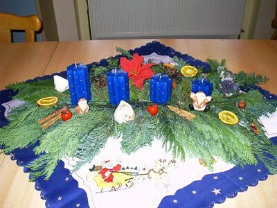Weihnachtsgesteck