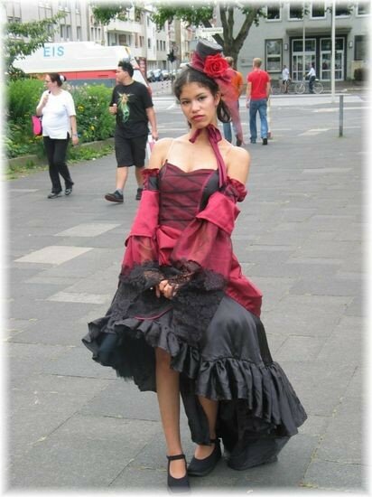 Gothic-Lolita Kostüm