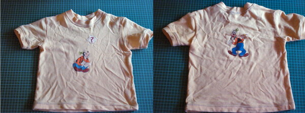 das erste T-Shirt