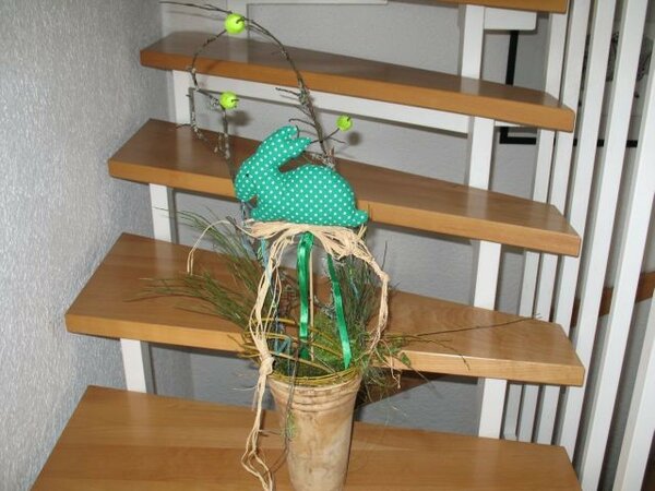 grüner Hase