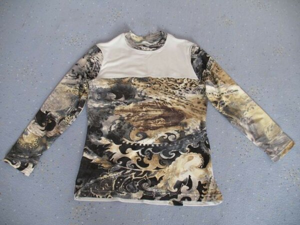 graues Shirt Resteverertung