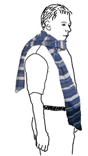 Eulersche Streifen (Schal)