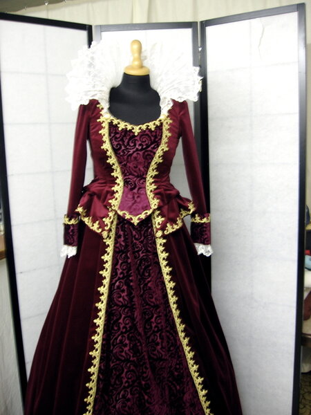 Historisches Brautkleid