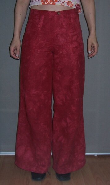 Weite Leinenhose