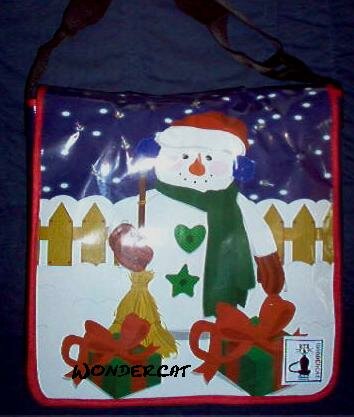 Beleuchtete Weihnachtstasche 1