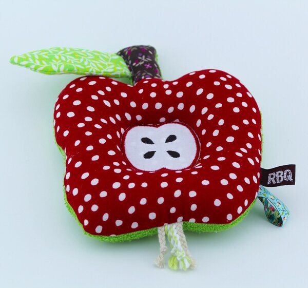 Apfel Baby Rassel Front