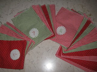 Adventskalendersäckchen