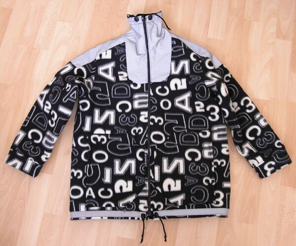 gefütterte Fleecejacke