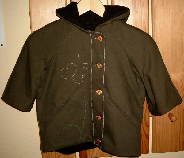 Meine 1. gefütterte Jacke