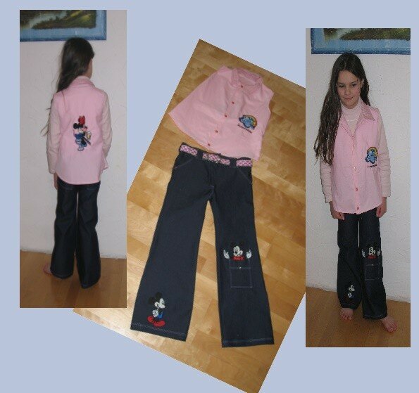 Jeans Sarita aus Ottobre 1/2009 Modell 36