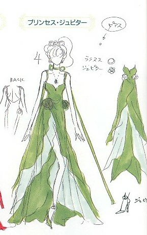 Vorlage für mein Prinzessin Jupiter Kleid