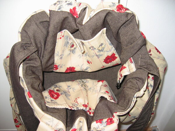 Tasche von innen