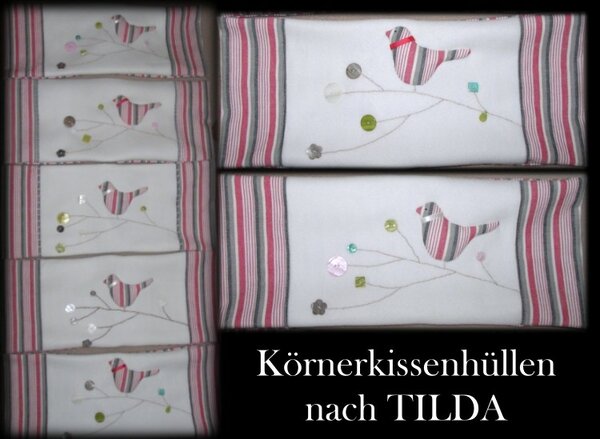 körnerkissenhüllen nach Tilda