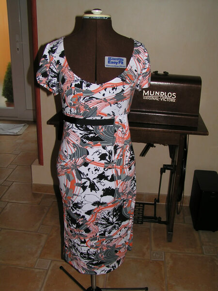 Kleid 102 aus der Burda 3/2009